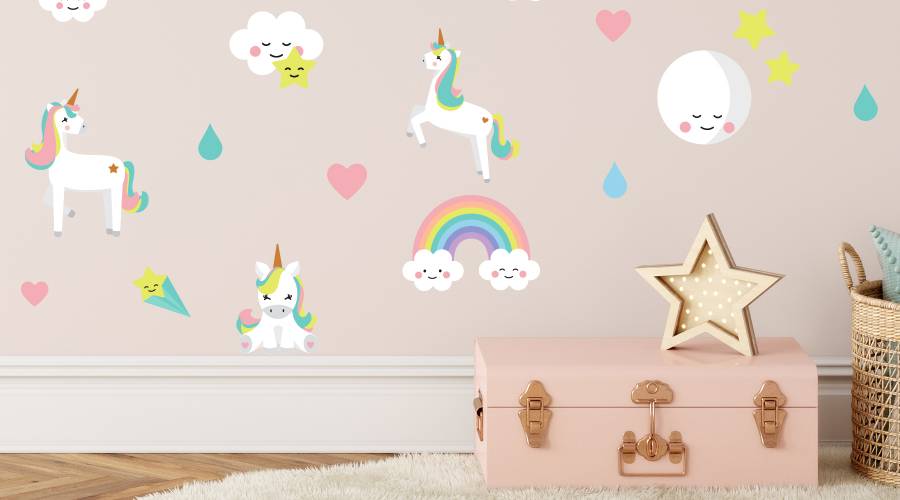 Wandsticker für das Kinderzimmer – Einfach anzubringen und zu entfernen