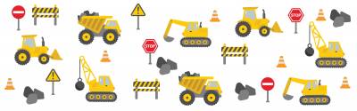 Wandsticker: Bagger