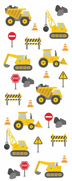 Wandsticker: Bagger