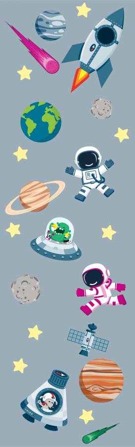 Wandsticker: Weltraum