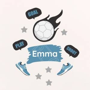 Tür-Sticker Handball