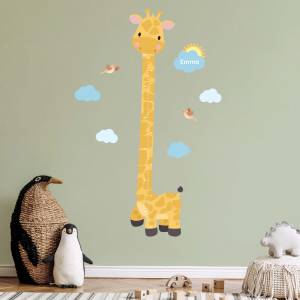 Messlatte, Kindermesslatte für das Kinderzimmer - Giraffe