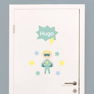 tür-sticker, tür-aufkleber für das kinderzimmer auf der Tür