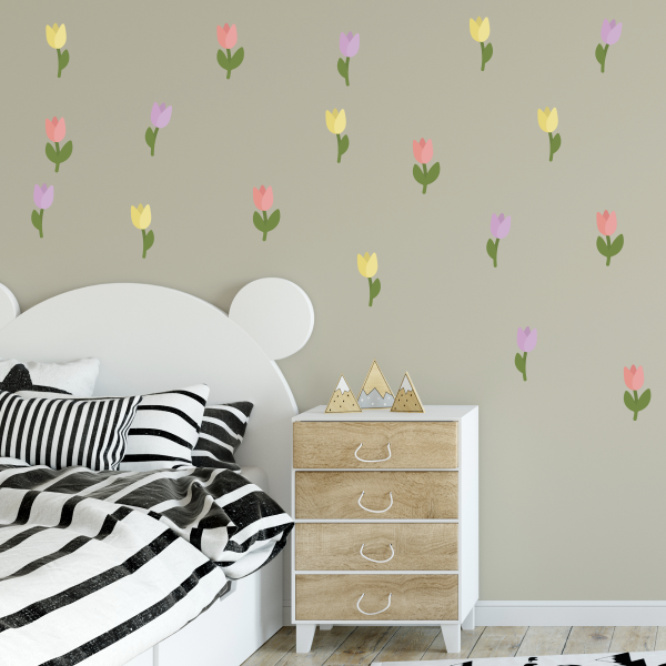 tulpen wandsticker