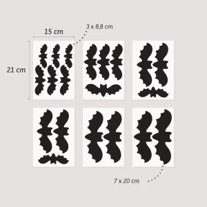 Fledermaus wandtattoo