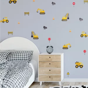 Wandtattoos eine eigene kreative Baustelle gestalten