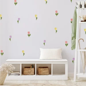 tulpen wandsticker kinderzimmer