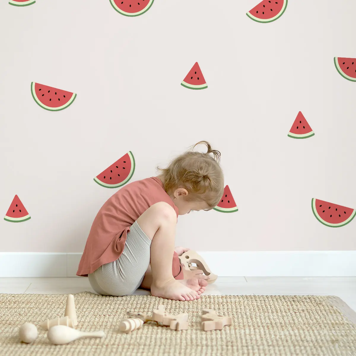 Now Designs Küchentücher Set 'Wassermelone' – 2 Stück Bedruckte Baumwollhandtücher, 45,7 X 71,1 Cm