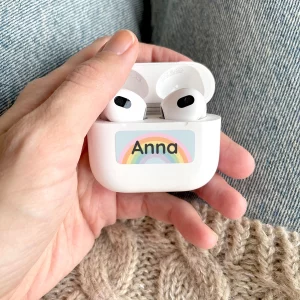Namensaufkleber für Kleidung und andere Dinge