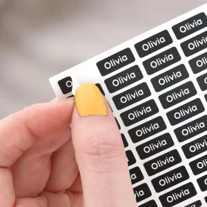 mini namensaufkleber kleine aufkleber